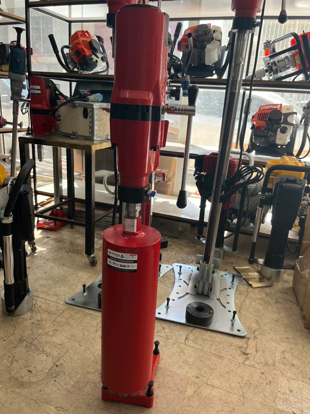 ANKA ELEKTRİKLİ PROFESYONEL KAROT MAKİNESİ/1 ADET PANÇ